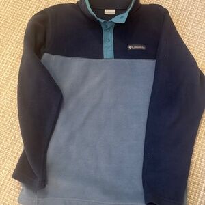 Men’s Columbia fleece.